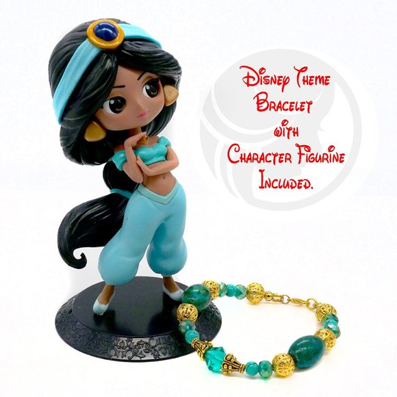 My Bead Emporium Other - Disney theme bracelets with Jasmine figurine included.